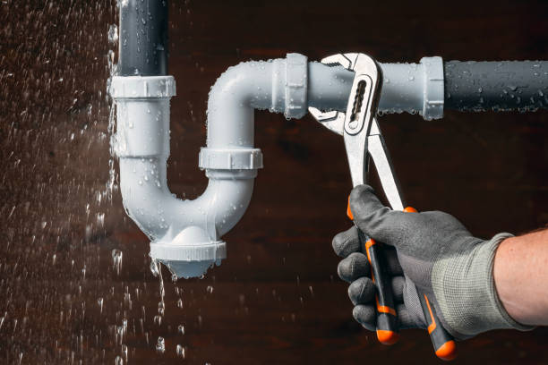 Professional Sewer Line Repair technician working in Saegertown, PA